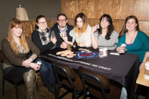 Laura Kanzler, Horizon Beverage Company/Origin Beverage Co. Division; Elizabeth Sawtelle, USBG RI Secretary; Jonathan Pogash, USBG New England Vice President; Katie Masterson, Boom Box; Jen Davis, USBG RI President; and Kristine Dunphy, Bacaro.