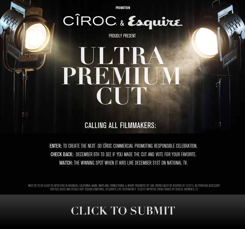 Sean “Diddy” Combs, CIROC Vodka and Esquire Launch Filmmaker Series