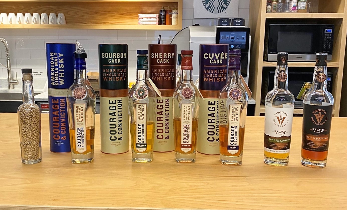 Tasting Highlights Whiskies from Virginia Distillery Co.