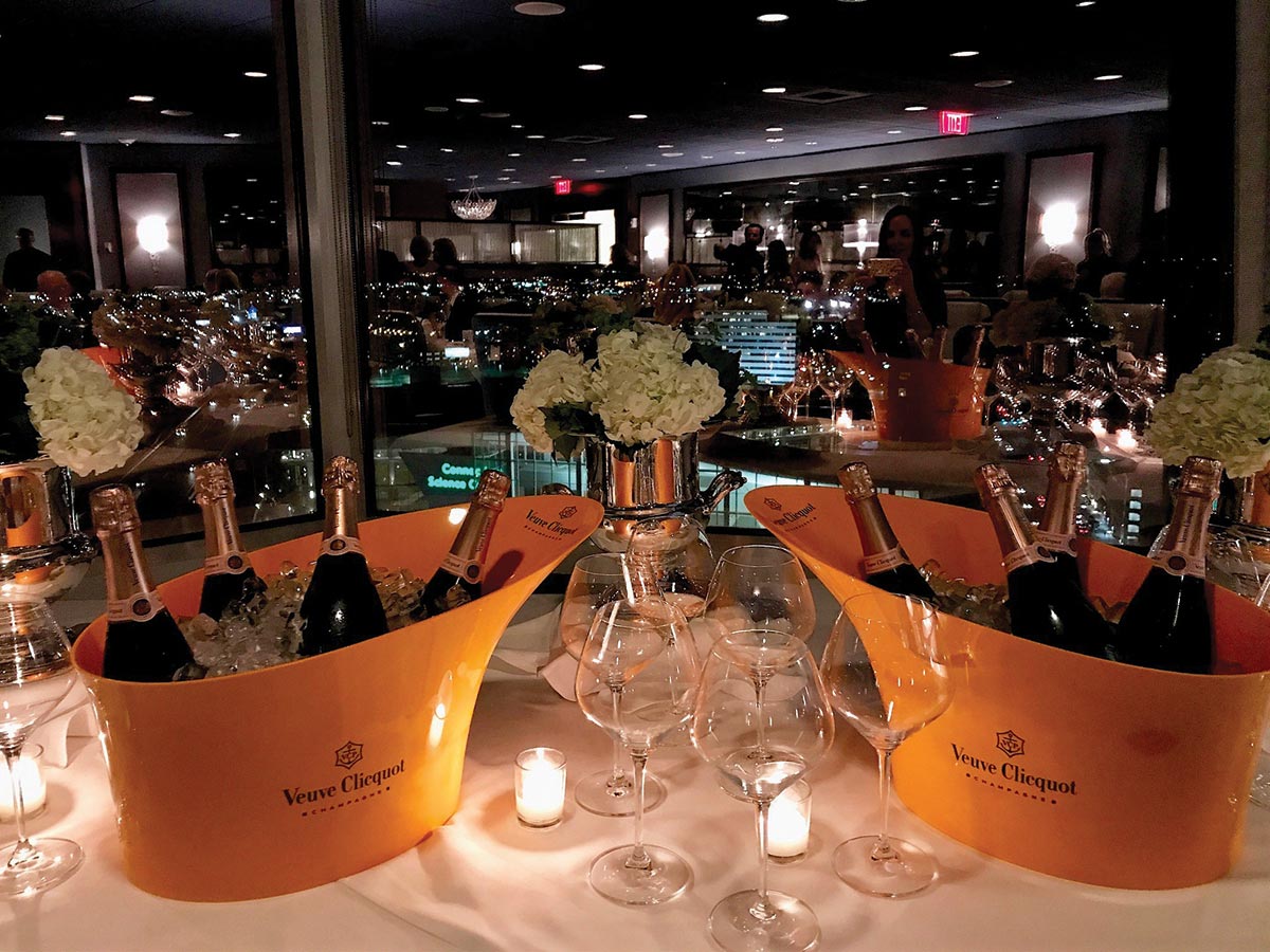 Slocum & Sons Hosts Veuve Clicquot Winemaker Dinner   