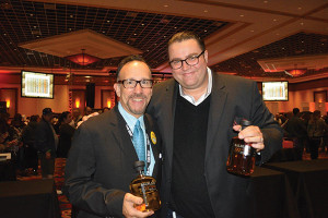 Frank Martucci, Director of Beverage Operations, Twin River Casino and Mike Lester, On-Premise Manager, MS Walker.