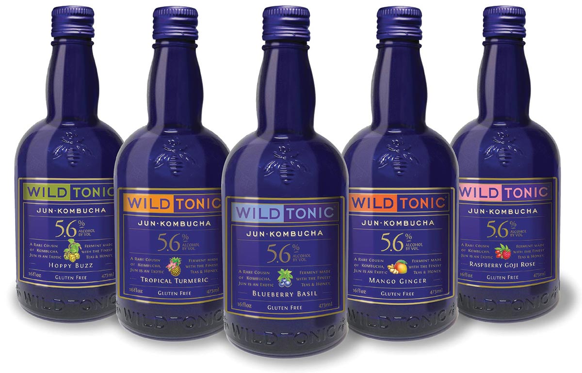 Brescome Barton Offers New Wild Tonic Kombucha Line     