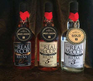 The 3-year aged expression in the “Premium White Rum” category and the 12-year in the “Aged 9-12 Years” category each earned gold medals during the Rum XP International Tasting Competition held during Miami’s Rum Renaissance, April 25 - 27, 2014. Bottles adorned with WSWA medals.