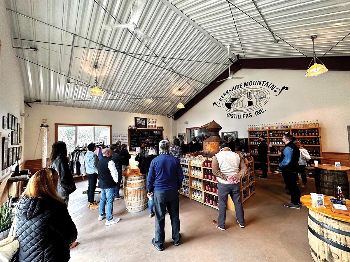 Worldwide Wines Team Visits Berkshire Mountain Distillers