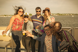 The Providence contingent: Jennifer Ferreira, Luca Bols East Coast Brand Ambassador; a guest; Jay Carr, The Eddy; Stefanie Melchert, Northeast Regional Manager, Lucas Bols USA; Carlos Garcia and Eliza Rodriguez, The Eddy.