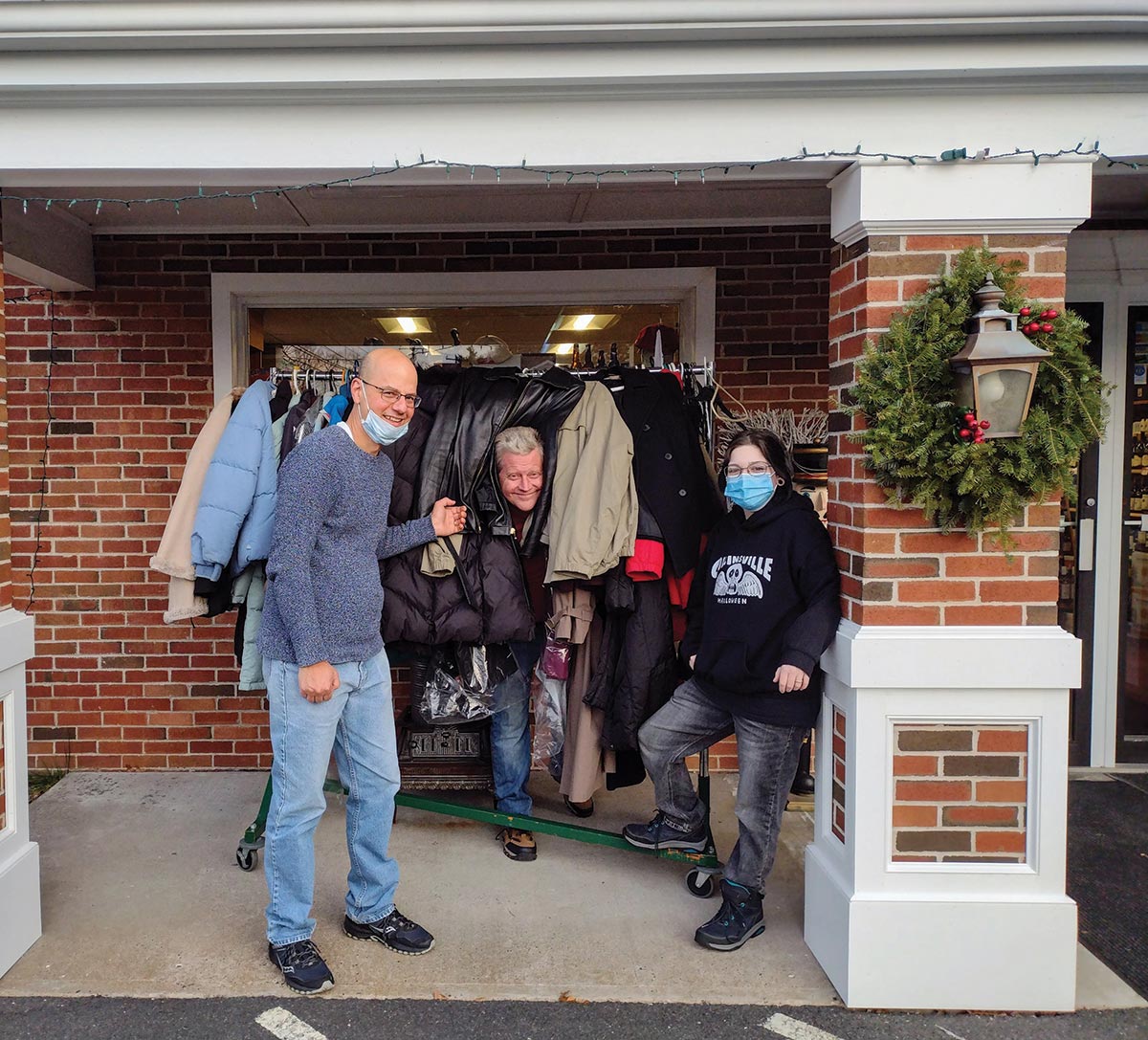 West Street Wines & Spirits Collects Coats for Community