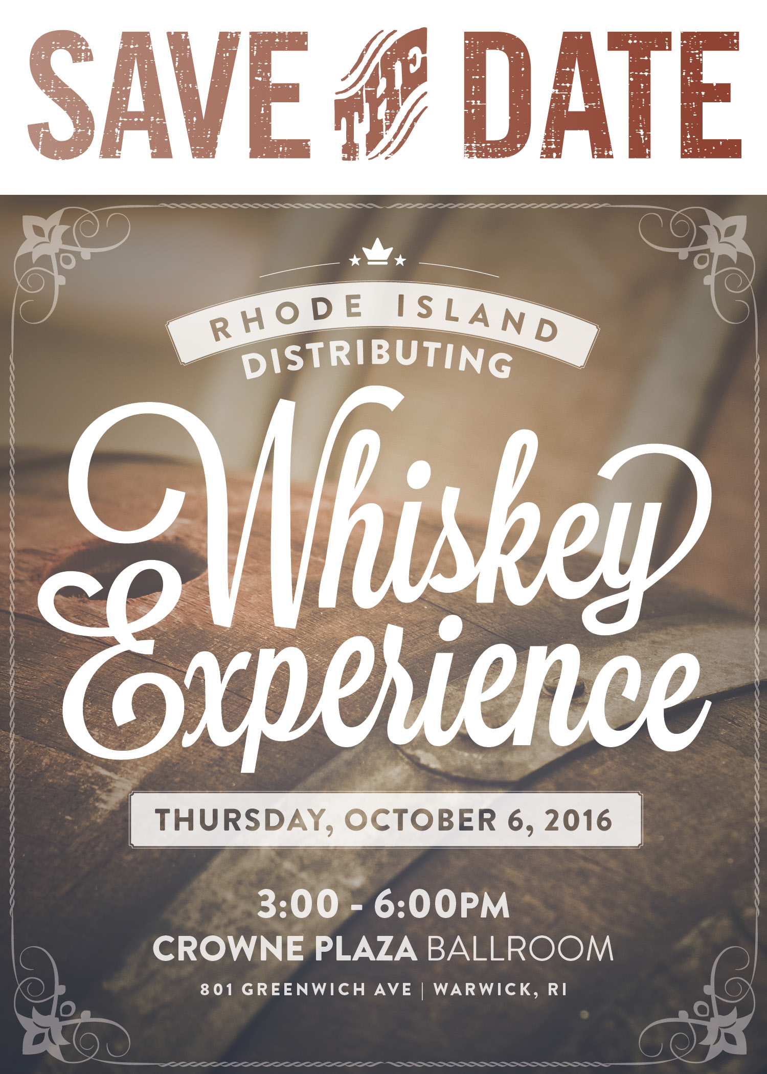 October 6, 2016: Rhode Island Distributing Whiskey Experience