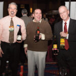 Hartley & Parker’s Steve Fanelli, Key Account Manager; Brian Cass, Sales Representative; Paul F. Monte, Jr., National Sales Representative.