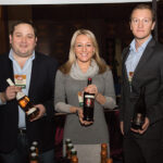 Highland Imports’ Oliver P. MacKinnon III; Sarah Janisch and Giuliano Parolin, Parolvini U.S. Corp.