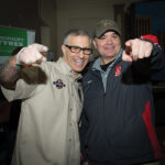 Federal Hill Pizza’s Rich Kraemer, General Manager and Event Director and William A. Manzo, Owner/Chef. Rhode Island Winter Beer Blast 2016.