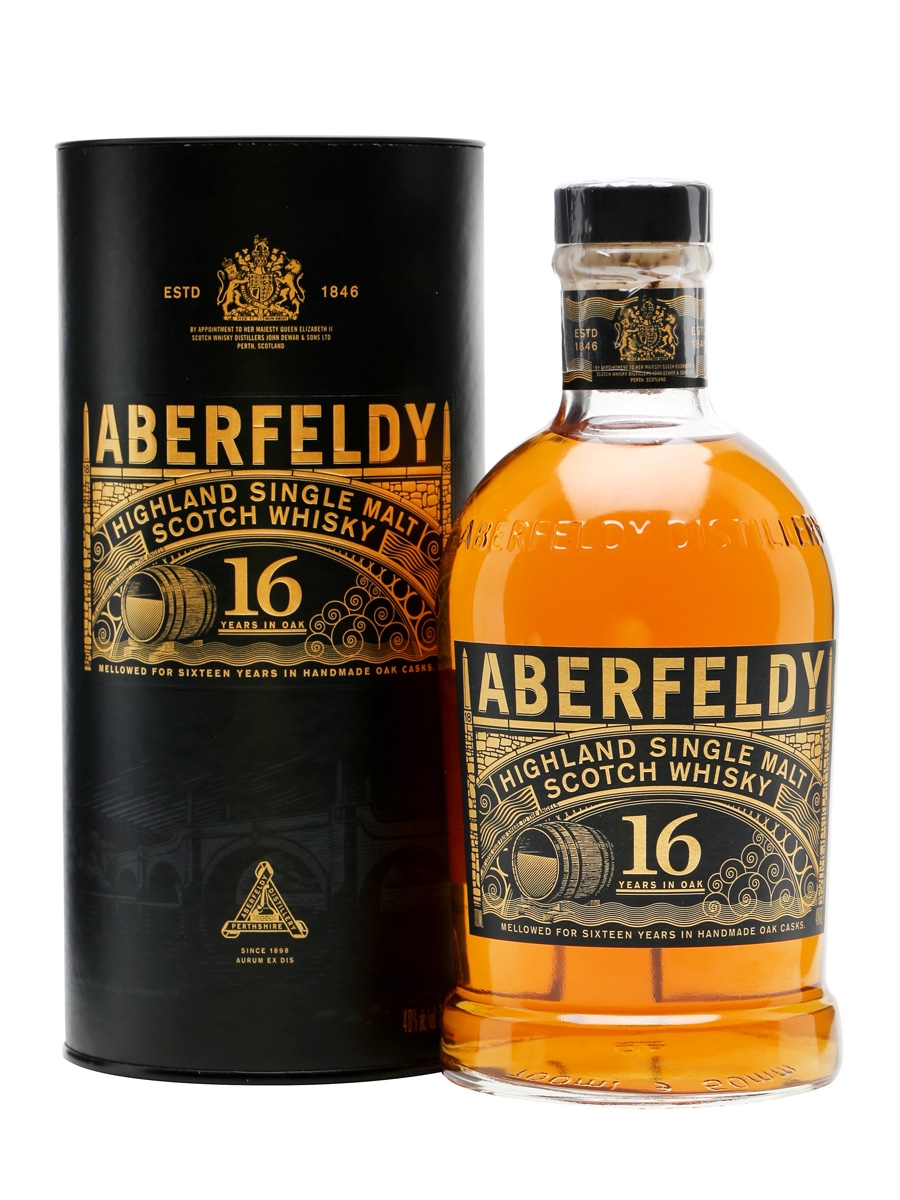 Aberfeldy Releases 16-Year-Old Single Malt Scotch