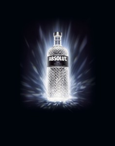 Absolut Spark limited edition bottle