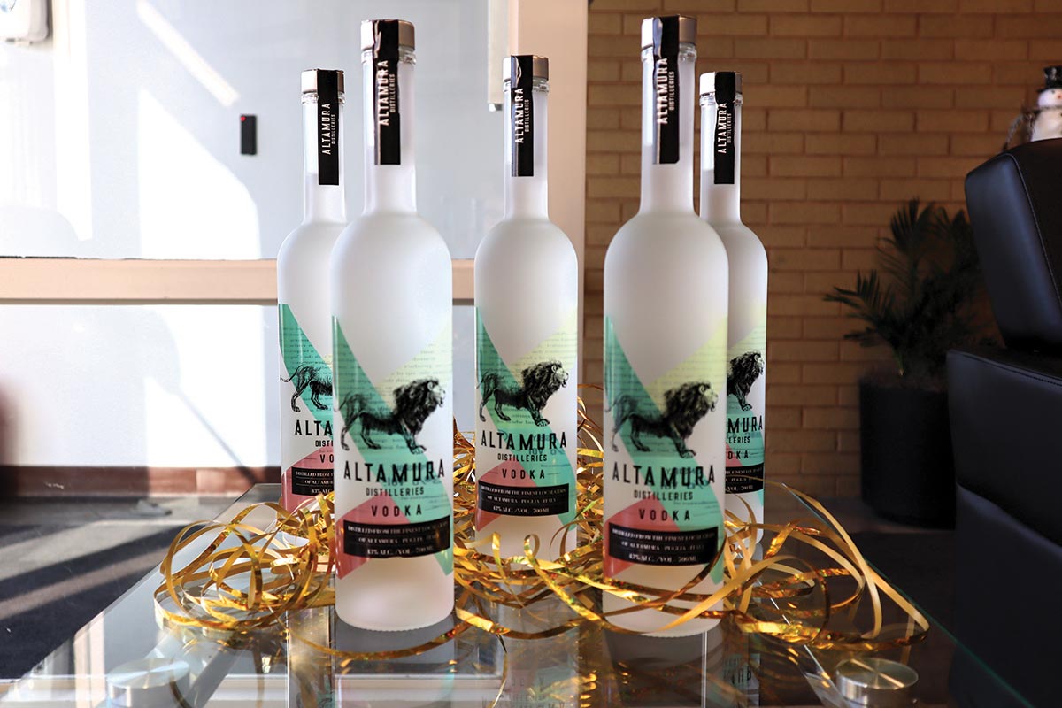 Italian Vodka Import Altamura Arrives in Connecticut