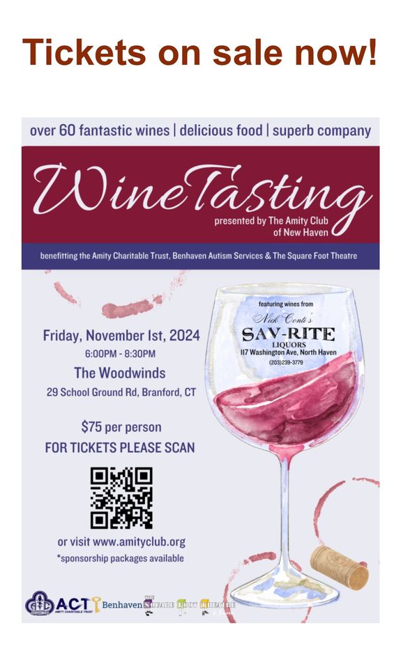 Nov. 1, 2024: Amity Charitable Trust Wine Tasting