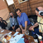 Stephen Gencarella, Professor, University of Massachusetts Amherst and Adult Beverage Specialist, iCRV Radio; Julius Angelini, Angelini Wines Ltd.; Mark Griswold, Radio Host on “Fermented,” iCRV Radio; Paul Partica, The Cheese Shop, Centerbrook.