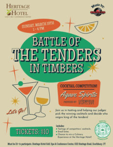 Litchfield Distillery Presents Battle of the Tenders @ Heritage Hotel, Golf, Spa & Conference Center | Southbury | Connecticut | United States