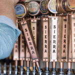 The tap handles during the event.
