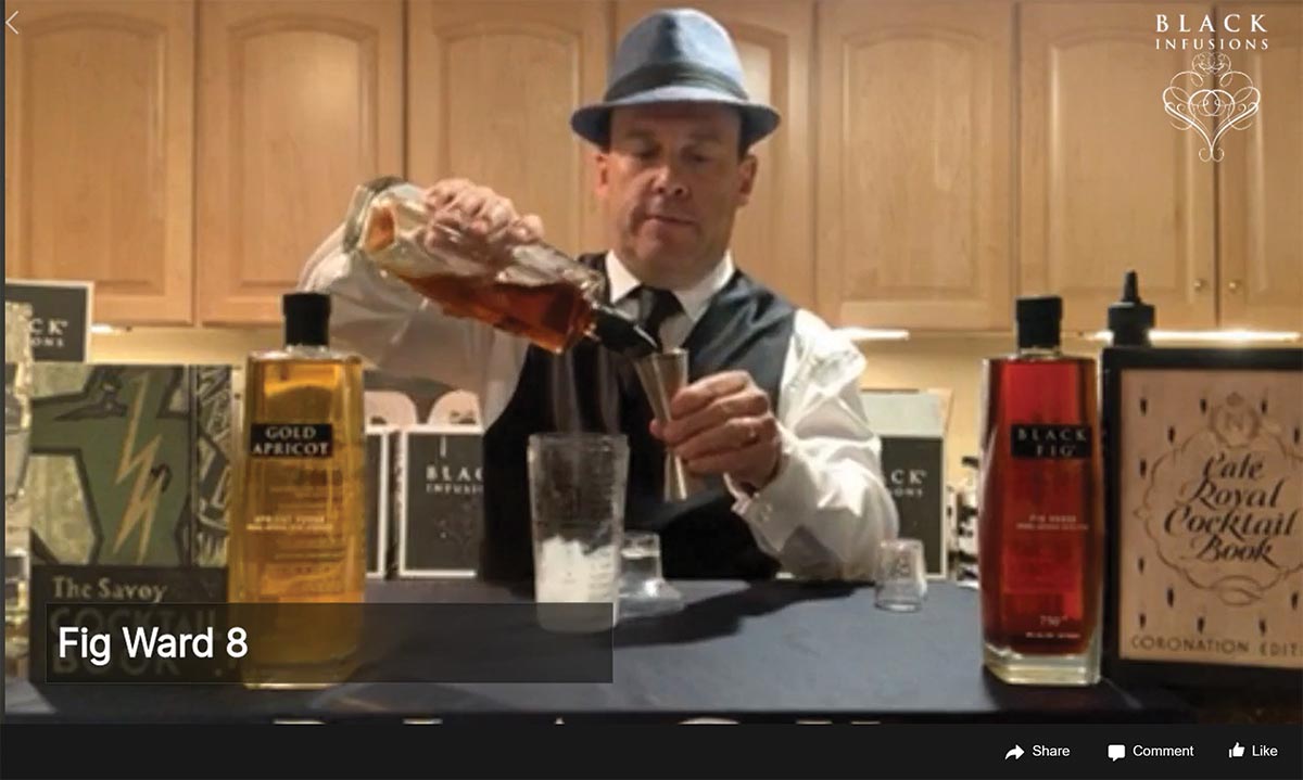 Black Infusions Hosts Prohibition-Themed Cocktail Demo