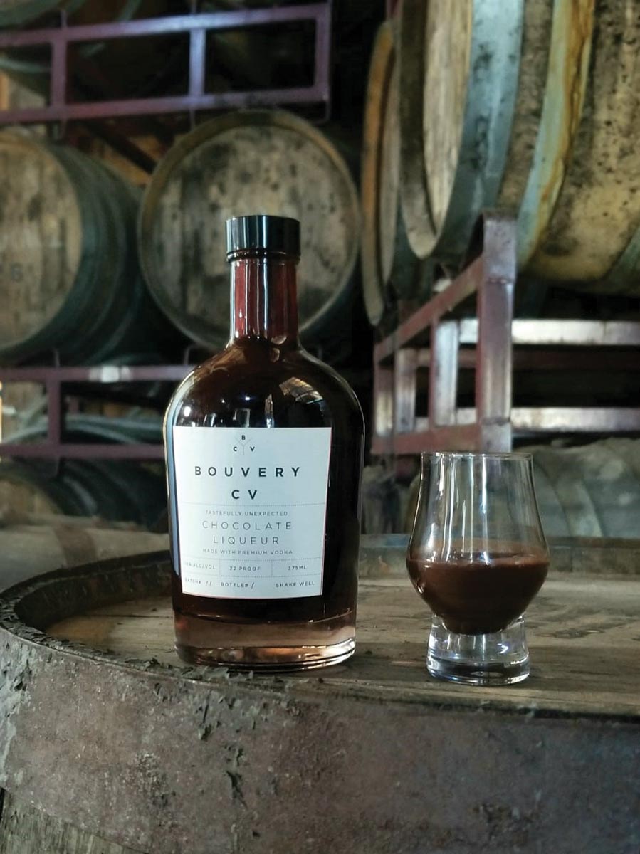 Bouvery CV Chocolate Liqueur Debuts New Bottle Design