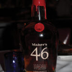 Maker’s Mark, the final whiskey, was paired with dessert and served neat.