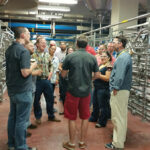 Northeast Beverage Corp. of CT team members during their brewery tour.