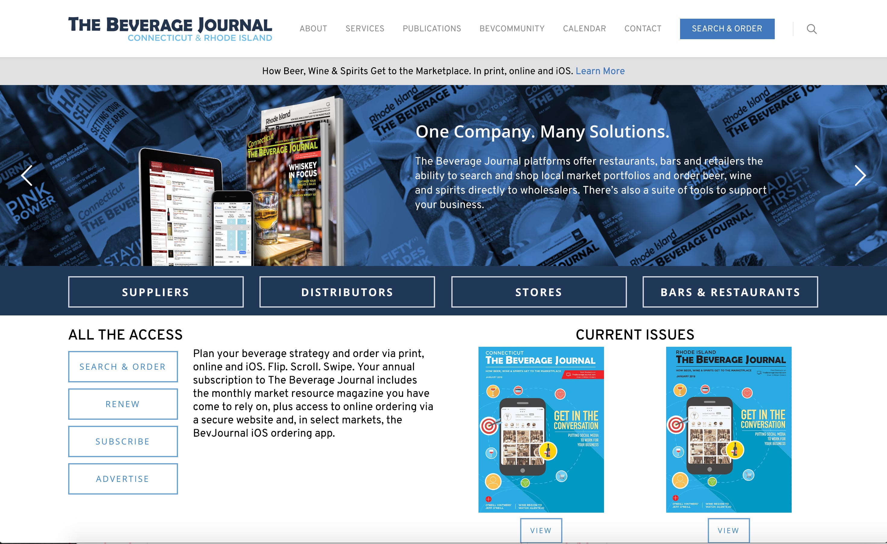 Beverage Journal Subscriber Tips: Ordering Made Easier