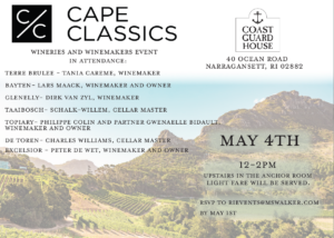 Cape Classics Wineries and Winemakers Event (Trade Only)