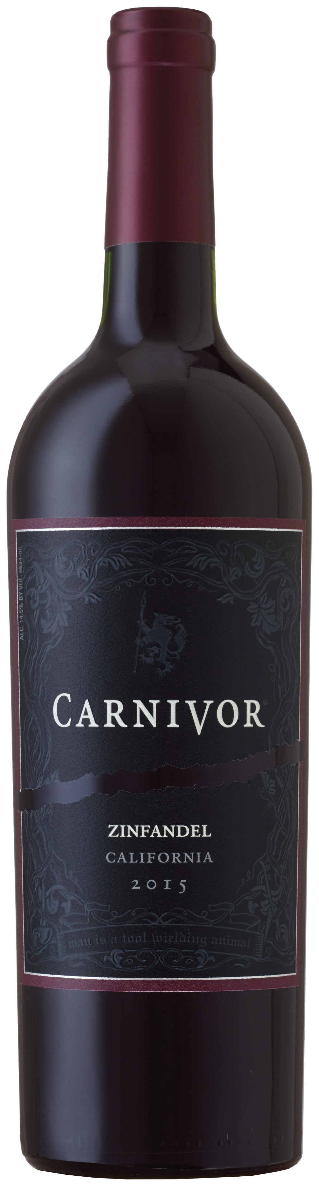 Carnivor Releases 2015 Zinfandel