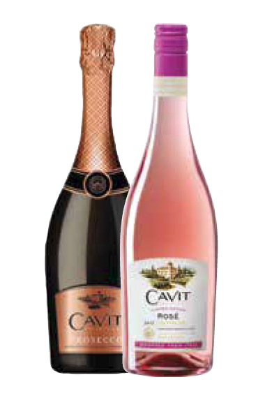 Palm Bay Debuts Cavit Rose and Prosecco