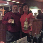 Rose McLean, Wine Account Development Specialist, CDI and Peter Turner, Manager, Infinity Music Hall and Bistro.