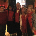 Peter Turner, Manager, Infinity Music Hall and Bistro, Hartford; Janelle Jenkins, Event Director, Infinity Music Hall and Bistro, Hartford; Dan Hincks, Owner, Infinity Music Hall and Bistro, with guests during the event.