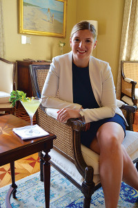 Charlotte Berdensey, Food and Beverage Director.