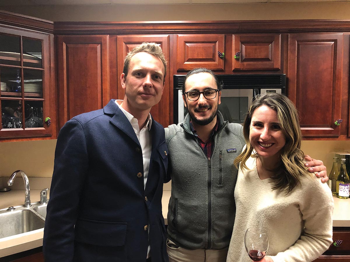 Slocum & Sons Hosts Visit from Italian Winery Owner