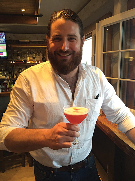 Cody Blount was named the first place winner of the Civil War USBG CT Competition on May 9, featuring Coppersea Corn Whiskey at Uncorked.