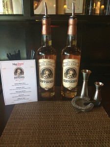 Coppersea Corn Whiskey was the featured spirit on August 22.