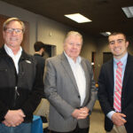 Jim Valentine, CT Beverage Mart Middletown; Jay Polke, Co-owner/Founder, Willowbrook Spirit Shoppe; and Sean Hughes, Connecticut Package Store Association.