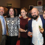 Michael Marchetti, Columbus Park Trattoria; Jennifer Marchetti, Columbus Park Trattoria; Crissy Peterson, Select Brands Manager, Hartley & Parker, Ltd.; Telmo Penaloza, Columbus Park Trattoria; Cecilia Cabrera, Columbus Park Trattoria. Photo by Brian Ambrose.