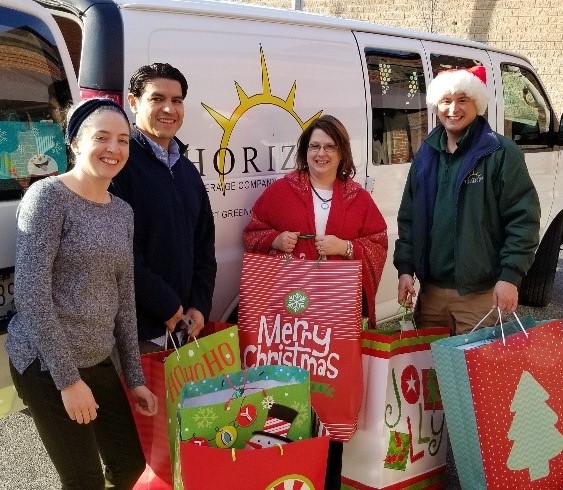 Horizon Beverage Provides Holiday Gifts Through Local Nonprofit