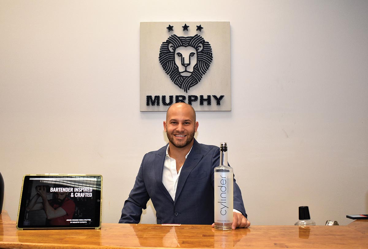 Cylinder Vodka Launches at Murphy Distributors