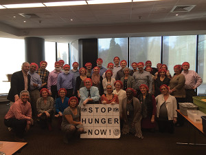 Employees donated time and effort to Stop Hunger Now to package approximately 10,500 meals that will be shipped throughout the world. 