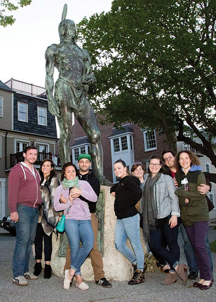 All USBG RI members unless noted: Ian Single; Kaitlyn Delanos; Sasha Griffith and Noah Griffith of The Pour Farm Tavern in New Bedford, Mass.; Stephanie Merola; Kristine Dunphy; Elizabeth Sawtelle; Johnathan Pogash; Megan Pogash.
