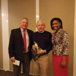 Don Guimento, (middle), received the George Garvin Brown Golden Jack Award, which is awarded to a representative who shows “innovation and representing the ideals of our founding father’s vision.”