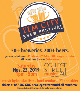 Elm City Brew Festival @ College Street Music Hall | New Haven | Connecticut | United States