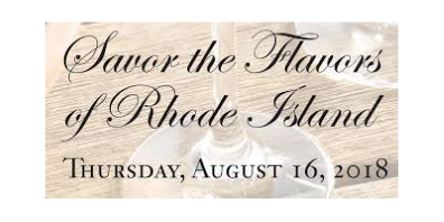 August 16, 2018: Savor the Flavors of Rhode Island