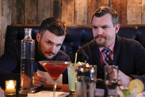 Ryan Tunnacliffe and Troy Clark served as cocktail competition judges.