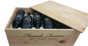 Lot 21 French Fusion Red available for a limited time in a wooden box