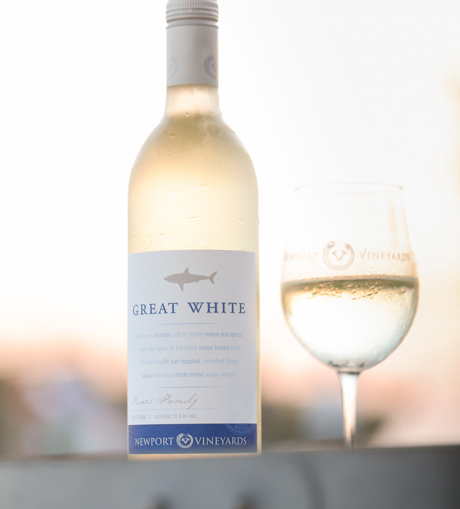 Newport Vineyards Great White Marks Twentieth Anniversary