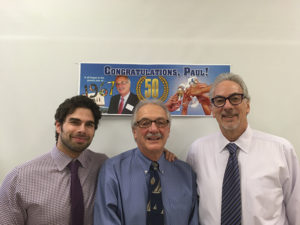 Hartley & Parker’s David Rosenberg, Vice President, Paul Angelico, General Sales Manager and Jerry Rosenberg, President. 