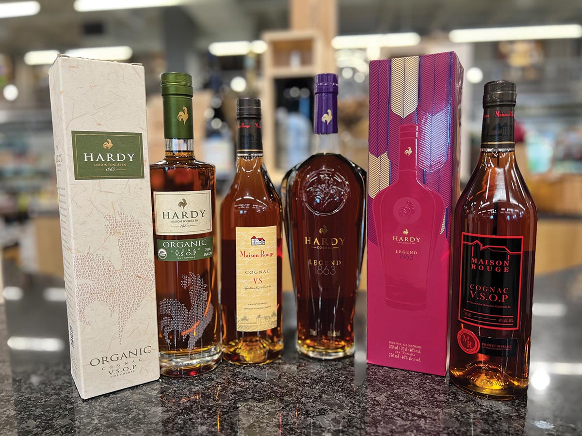 The Savory Grape Hosts Hardy Cognac Tasting