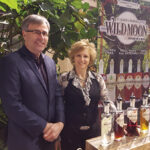 Tom and Lelaneia Dubay with their Wild Moon Liqueurs line.